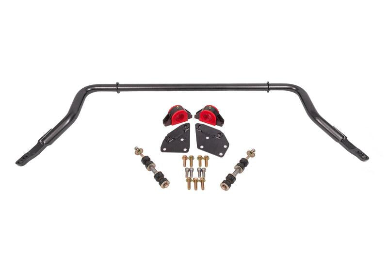 BMR Suspension BMR 82-92 Chevrolet Camaro Sway Bar Kit Front Hollow 38mm Adjustable - Black Hammertone SB334H SB334H User 1