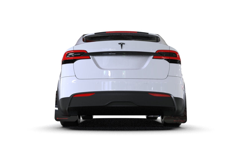 Rally Armor 2022 Tesla Model X/X Plaid Black UR Mud Flap - Metallic Black Logo MF102-UR-BLK/MBK MF102-UR-BLK/MBK User 1