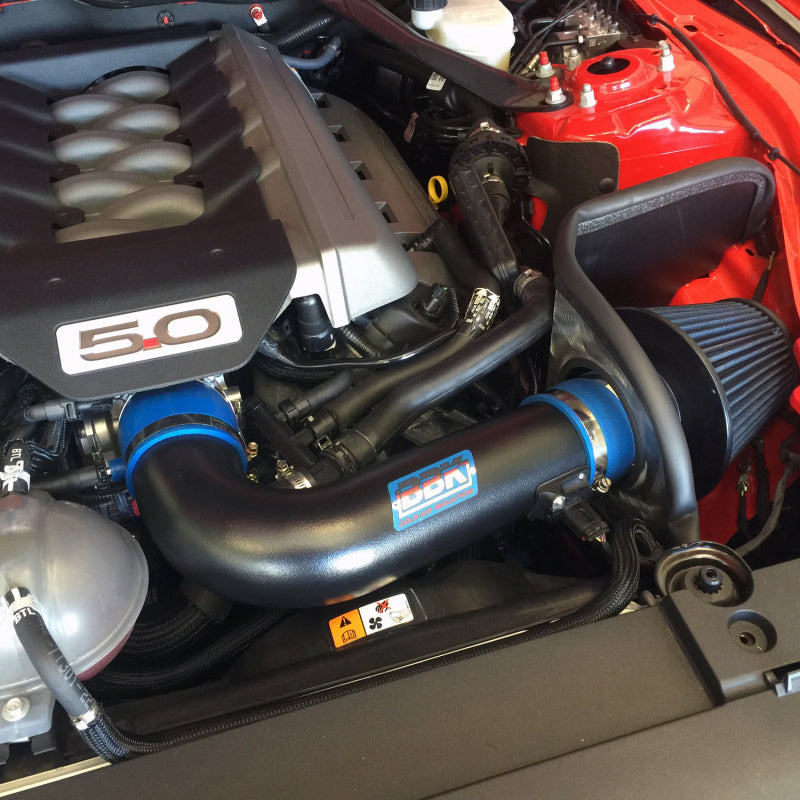 BBK Performance 15-17 Mustang GT Air Intake System (Blackout) 18475 Photo - Mounted