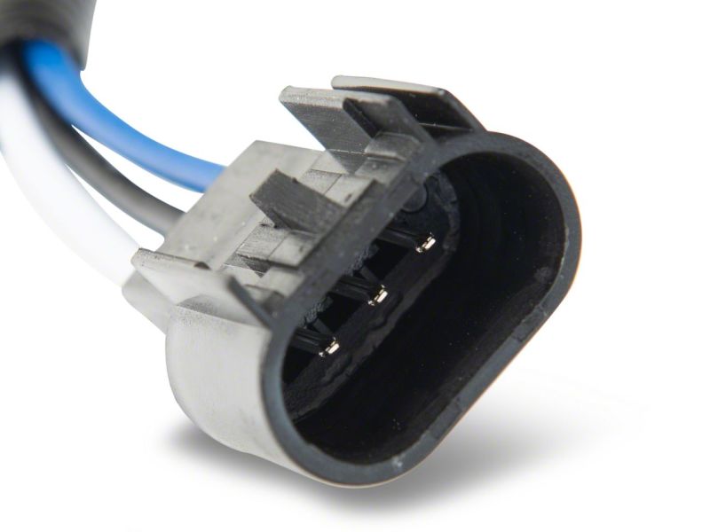 Raxiom 07-18 Jeep Wrangler JK Axial Series 7-In Dragon Eye LED Headlights- Blk Housing (Clear Lens) J167194 J167194 Photo - Close Up