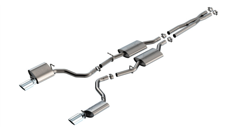 Borla 19-23 Dodge Charger GT 3.6L V6 RWD ATAK Catback Exhaust - Polished Tips 140918 140918 Photo - Primary