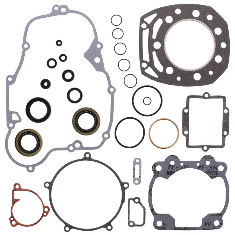Vertex Pistons Vertex Gaskets 1988 Kawasaki KX500 Complete Gasket Kit w/ Oil Seals 811475 811475 Photo - Primary