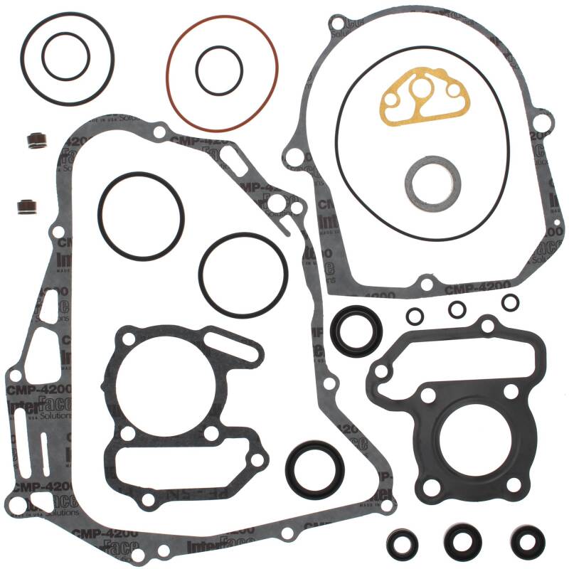 Vertex Pistons Vertex Gaskets 04-08 Yamaha YFM50 Raptor Complete Gasket Kit w/ Oil Seals 811878 811878 Photo - Primary