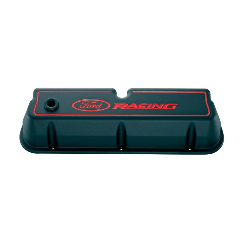 Ford Racing Logo Die-Cast Black Valve Covers 302-003 302-003 Photo - Primary