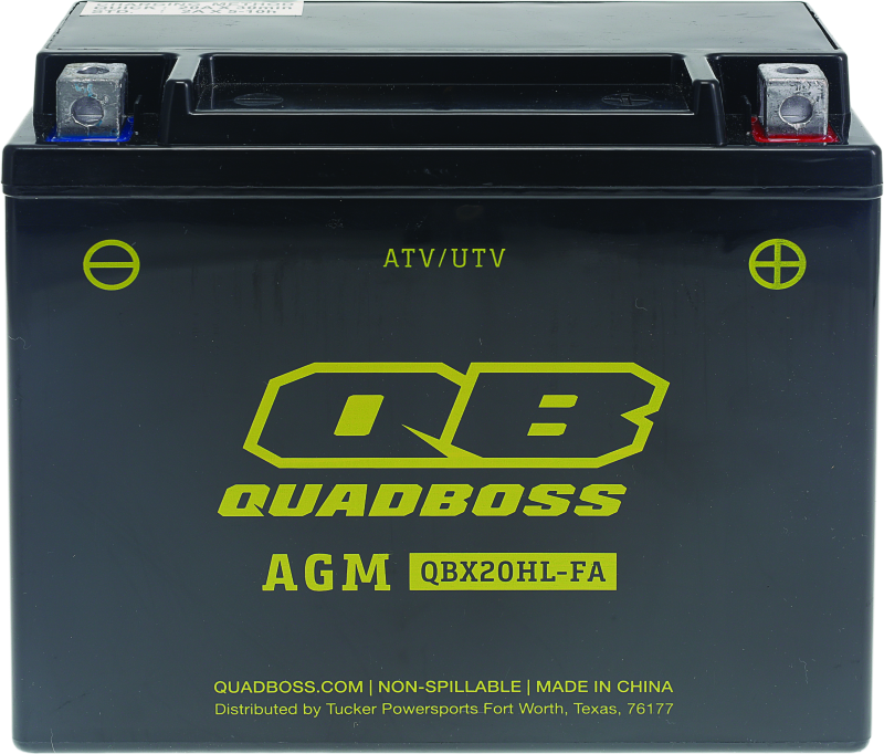 QuadBoss Qbx20Hl-Fa Agm Battery Qb 401385 401385 Photo - Primary