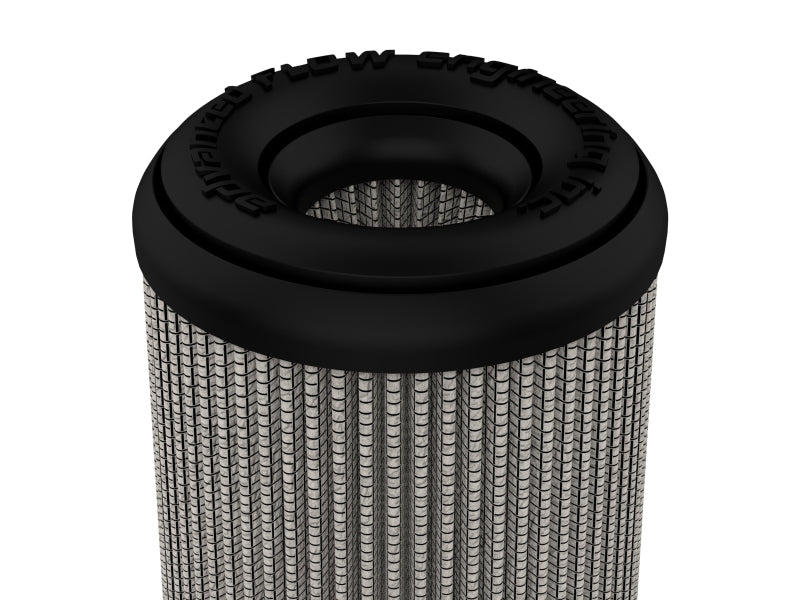aFe MagnumFLOW Pro DRY S Universal Air Filter 4in F x 6in B x 4in T (Inv) x 8in H 21-91155 21-91155 Photo - Close Up