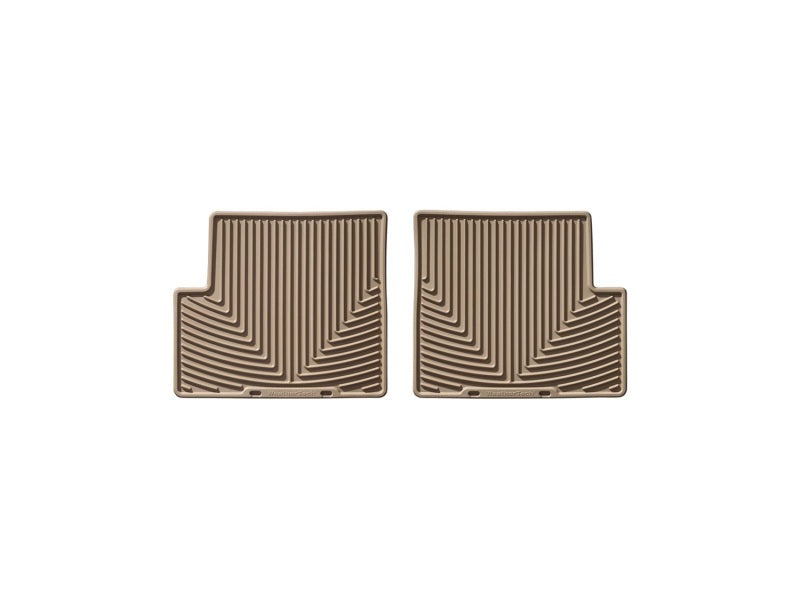 WeatherTech 02+ Mercedes-Benz G-Class (W463) Rear Rubber Mats - Tan W125TN W125TN Photo - Primary