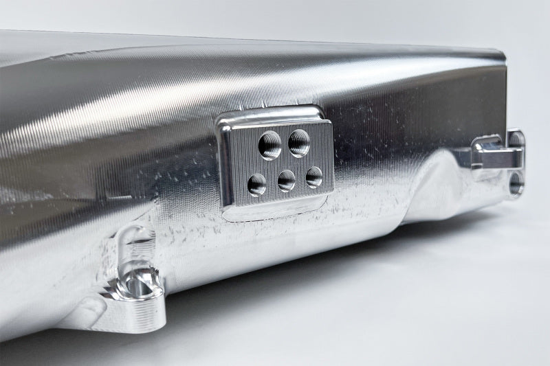 CSF Gen 2 B58 Race X Charge-Air-Cooler Manifold - Raw Billet Aluminum Finish 8400 8400 Photo - Close Up