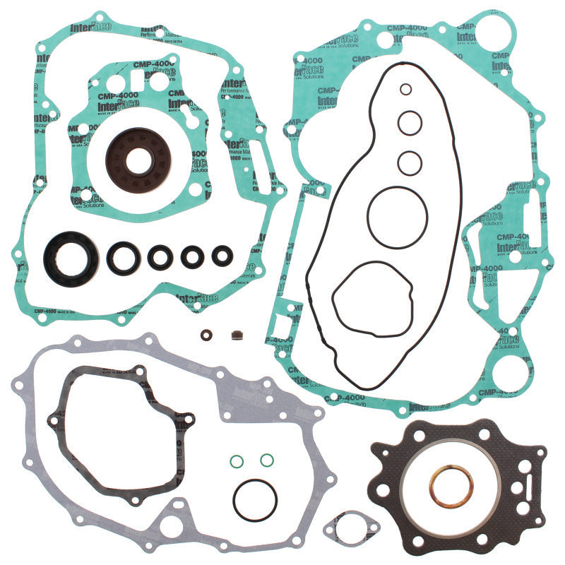 QuadBoss 98-04 Honda TRX450 FourTrax Foreman 4x4 S/ES Complete Gasket Set w/ Oil Seal 564047 564047 Photo - Primary