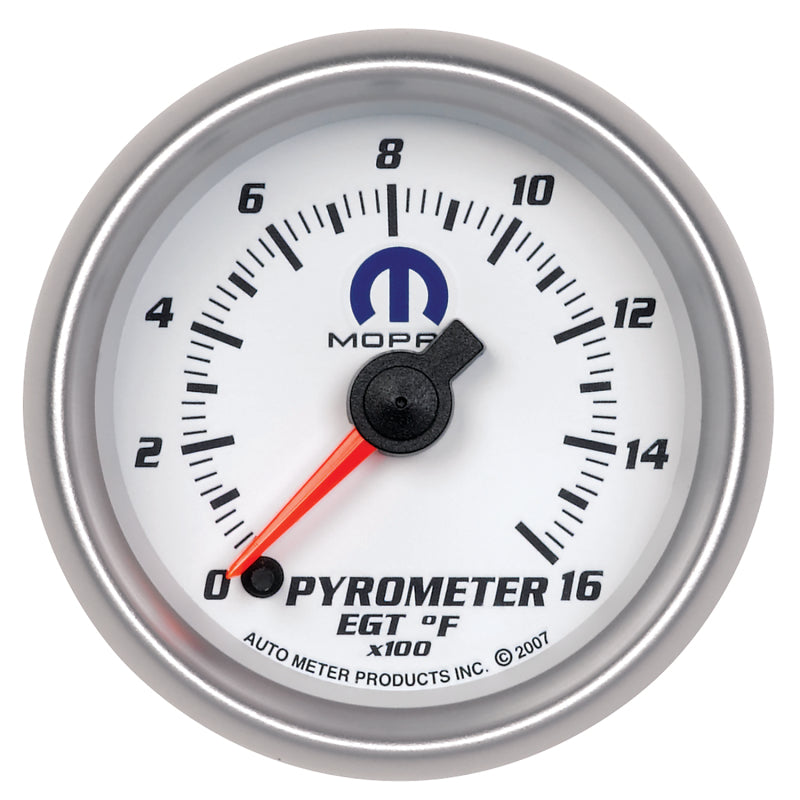 Autometer Gauge, Pyrometer (EGT), 2 1/16", 1600 Deg. F, Digital Stepper Motor 880031 Photo - Primary