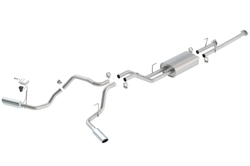 Borla 09-15 Toyota Tundra 4.6L / 5.7L V8 Crew Max / Double Cab SS Dual Split Catback Exhaust 140332 140332 Photo - Primary