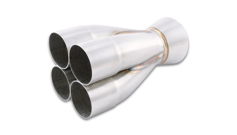 Vibrant 4-1 Merge Collector 2.375in Inlet I.D. Merge O.D. - 3.50in Outlet O.D. - 4.00in 10321 10321 Photo - Primary