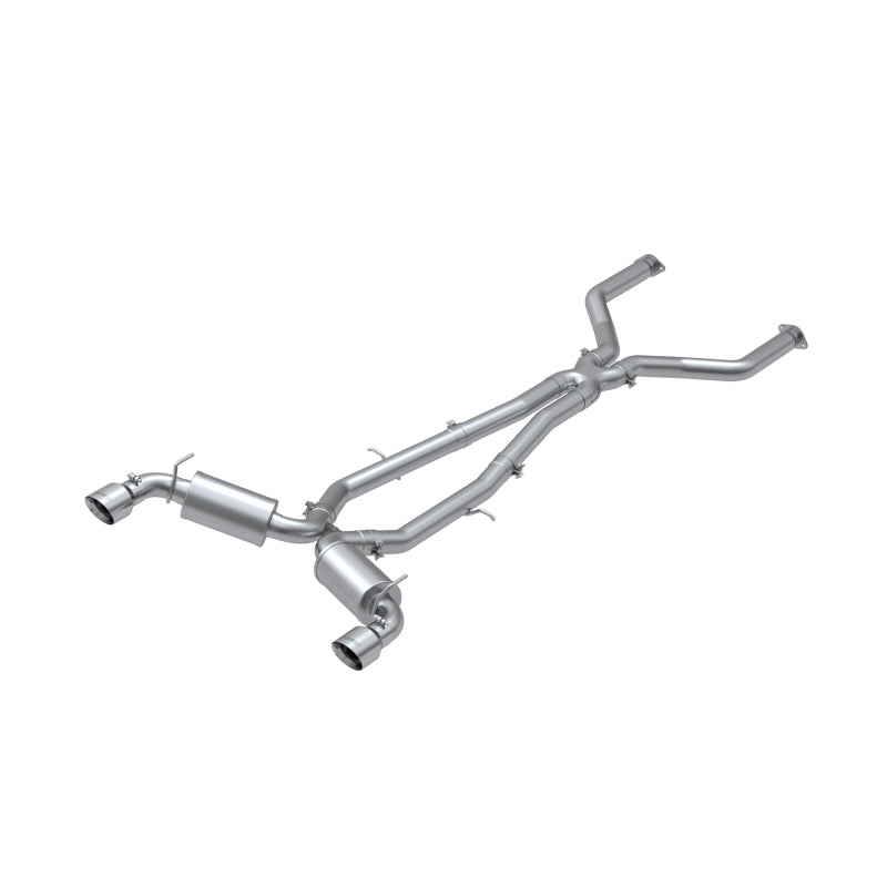 MBRP 17-19 Infiniti Q60 3.0L RWD/AWD Cat Back Dual Rear S4404304 S4404304 Photo - Primary