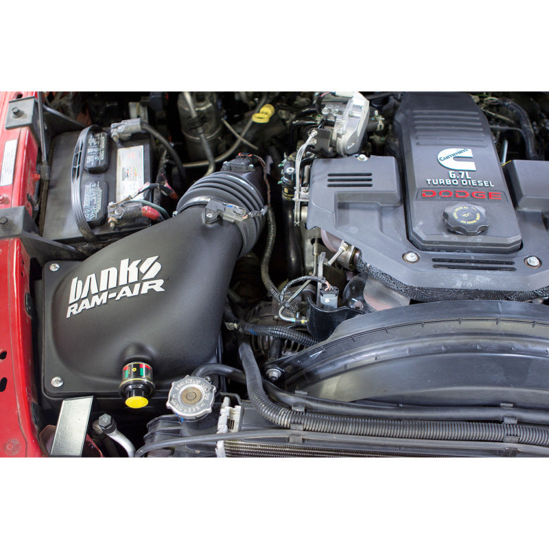 Banks Power 07-09 Dodge 6.7L Ram-Air Intake System - Dry Filter 42175-D Photo - Mounted