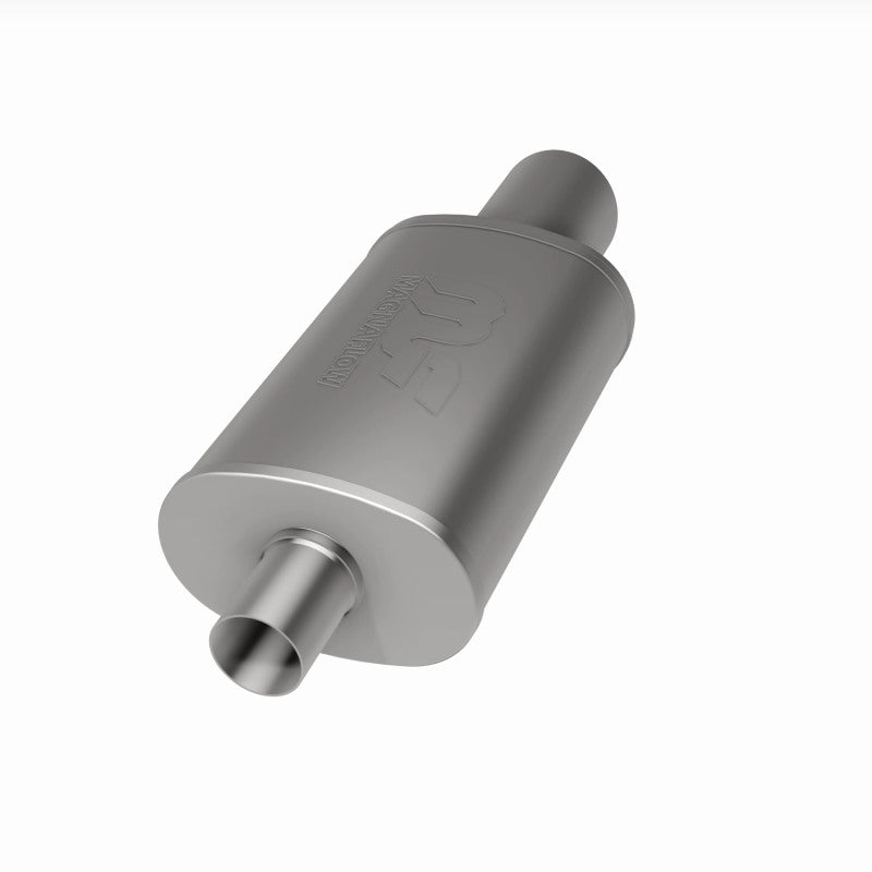 MagnaFlow 5" X 8" Oval Center/Center Performance Muffler With Tip 14827 360 Degree Image Set