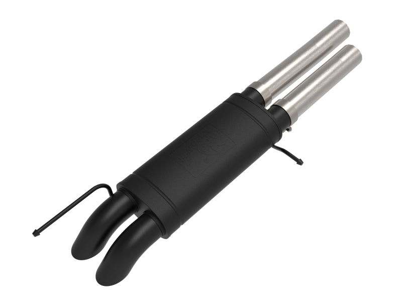 aFe 2021+ Jeep Wrangler JL (392 V8-6.4L) Rock Basher 3in. 304 Stainless Steel Cat-Back Exhaust 49-38099 49-38099 Photo - Primary