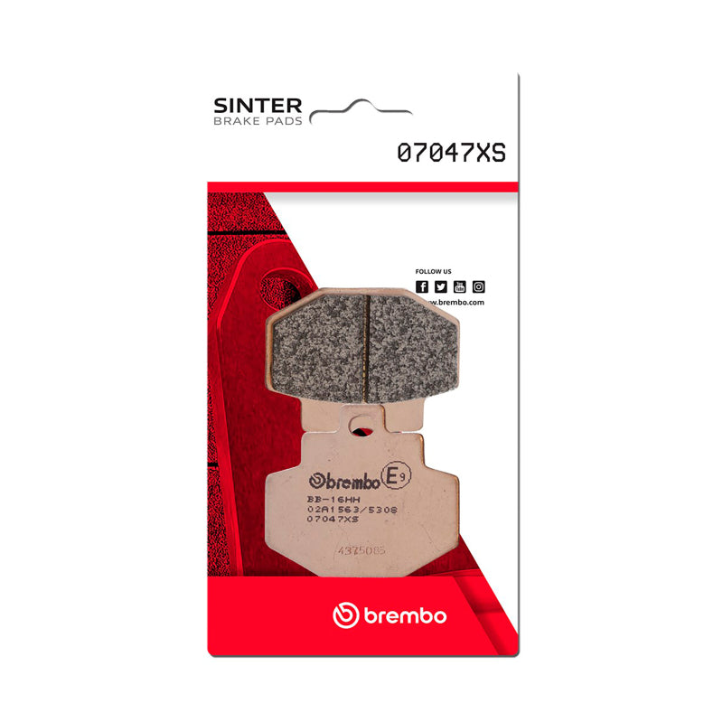 Brembo OE 00-05 Piaggio Vespa GT 60 250cc Brake Pad - Rear 07047XS 07047XS User 1