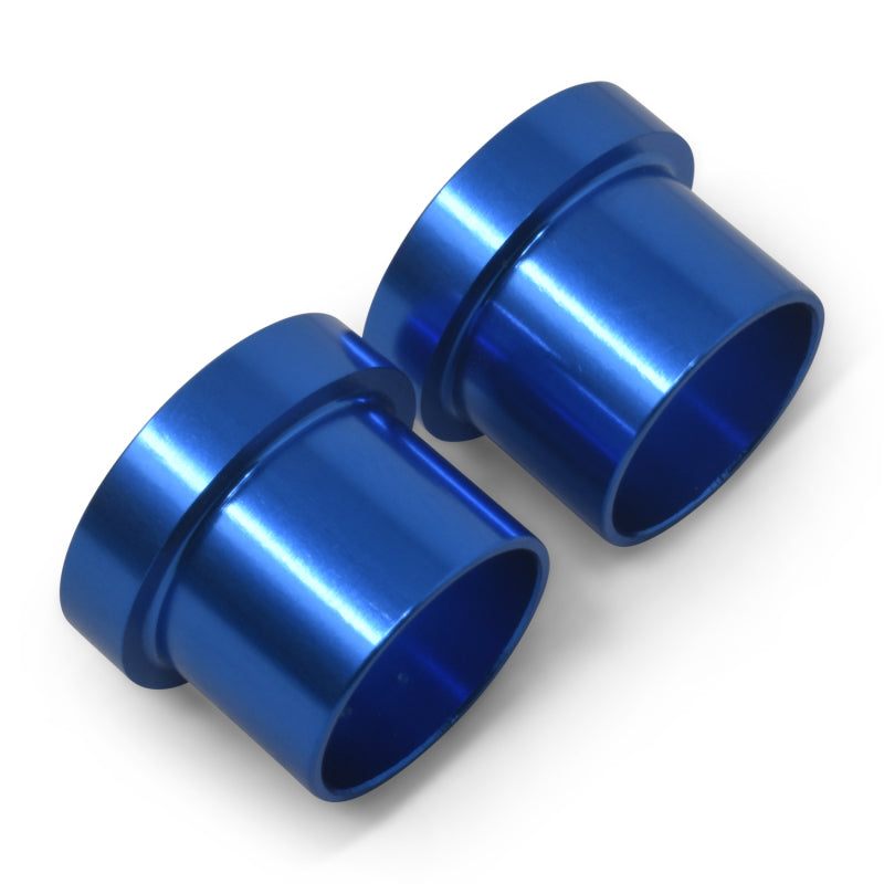 Russell -4 AN Tube Sleeve Adapters (Blue Finish) 660640 Photo - out of package