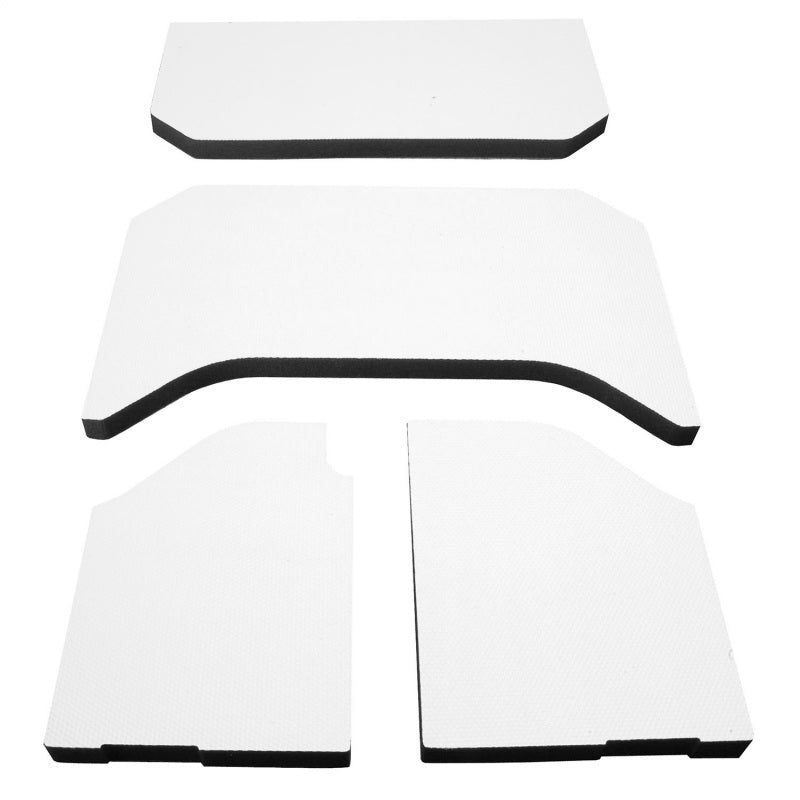 DEI 11-18 Jeep Wrangler JK 4-Door Boom Mat Headliner - 4 Piece - White 50141 50141 Photo - Primary