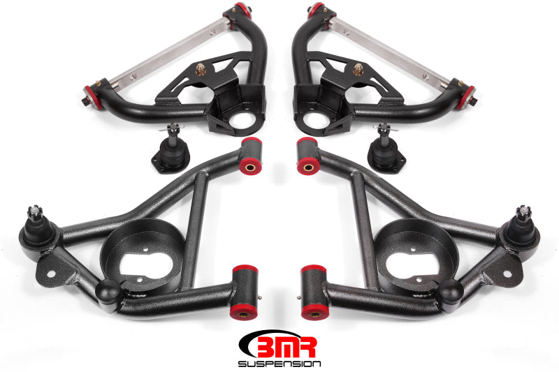 BMR 78-87 G-Body Upper And Lower A-Arm Kit - Black Hammertone AA030H AA030H Photo - Primary