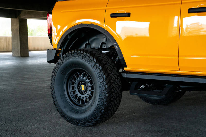 DV8 Offroad 21-22 Ford Bronco Fender Flare Deletes Set of 4 Front & Rear FDBR-03 FDBR-03 Photo - lifestyle view