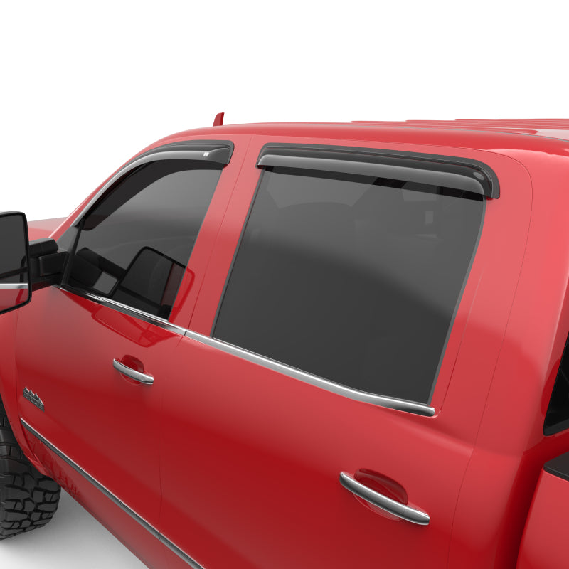 EGR 14+ Chev Silverado Crew Cab Tape-On Window Visors - Set of 4 (641771) 641771 641771 Photo - Close Up