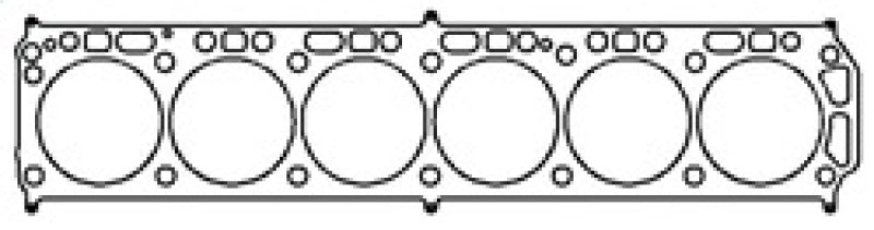 Cometic Gasket 4.125 MLS Head Gasket .040 - Chevy Inline 6cyl CAGC5699-040 C5699-040 Photo - Unmounted