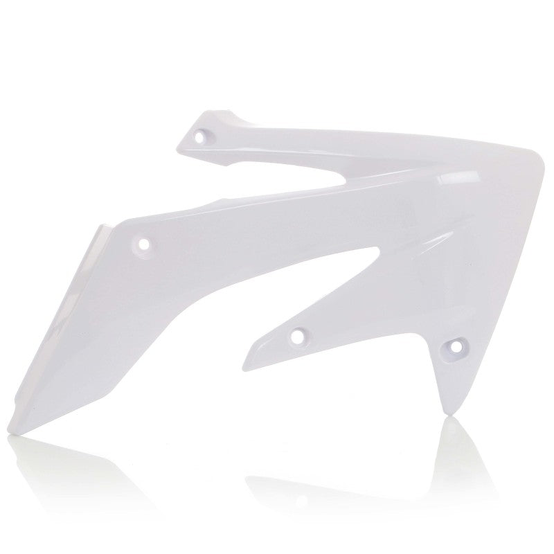 Acerbis 04-09 Honda CRF250R/04-17 CRF250X Radiator Shroud - White 2043630002 2043630002 Photo - Primary