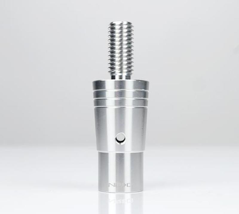 NRG 14mm Euro Aluminum Adapter w/ M10x1.5 Thread Pitch - Silver SKA-014SL SKA-014SL User 1