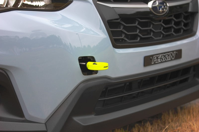 Perrin Tow Hook Kit - Front 13-18 Subaru Forester - Neon Yellow PSP-BDY-237NY PSP-BDY-237NY Photo - Primary