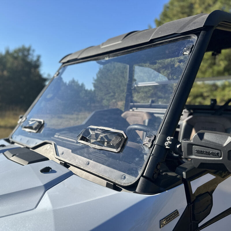 Seizmik 24+ Kawasaki Ridge Ranch Tool Less Windshield - Hardcoated 50-55317KIT 50-55317KIT Photo - Primary