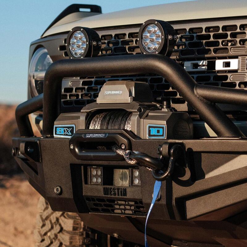 Superwinch 10000 LBS 12 VDC 3/8in x 80ft Synthetic Rope SX 10000 Winch 1710201 1710201 Photo - lifestyle view