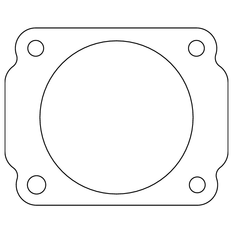 Cometic Gasket Cometic Ford 4.6L/5.4L SOHC .020in Fiber Throttle Body Gasket - Spacer to Throttle Body - 1996-2001 C15078 C15078 Photo - Primary