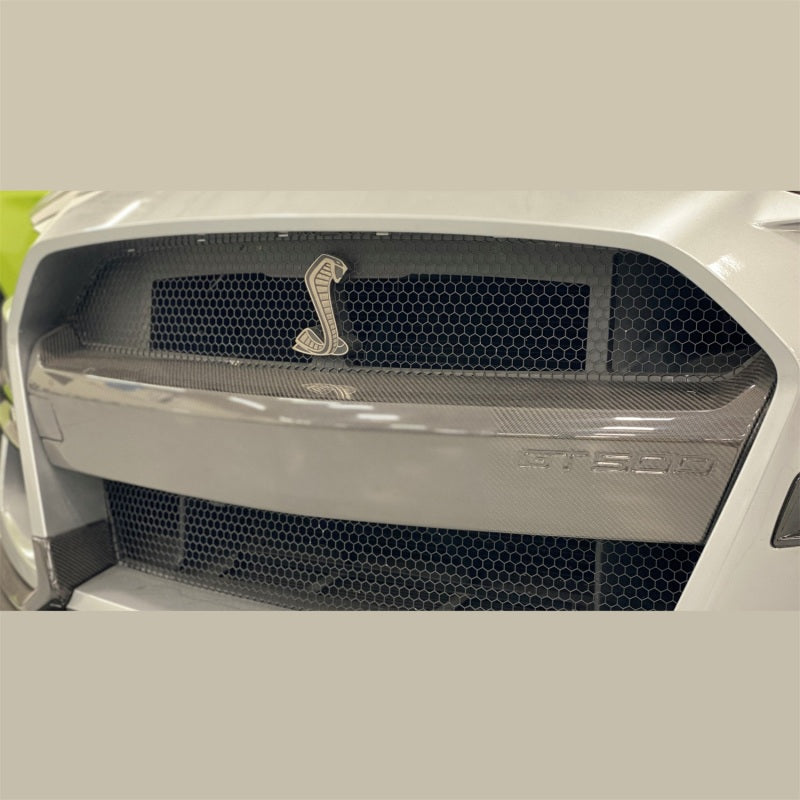 Ford Racing 20-21 Mustang GT500 Carbon Fiber Bumper Insert M-17750-MCF M-17750-MCF Photo - Mounted