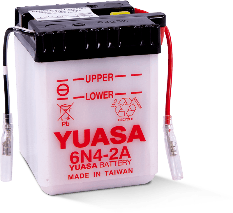Yuasa Battery Yuasa 6N4-2A Conventional 6 Volt Battery YUAM2640B YUAM2640B User 1