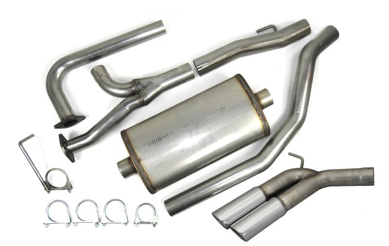JBA 04-20 Nissan Titan 5.6L 409SS Pass Side Dual Exit Cat-Back Exhaust 40-1403 40-1403 Photo - Primary