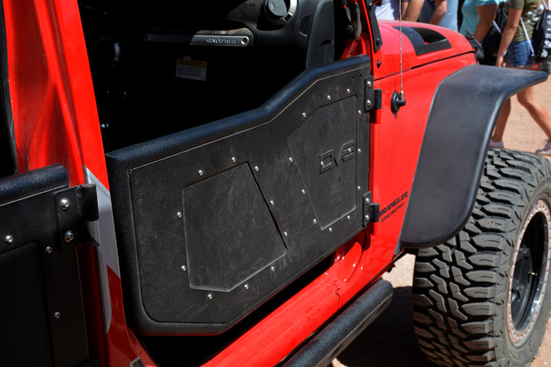 DV8 Offroad 07-18 Jeep Wrangler Jk Rock Doors RDSTTB-01F RDSTTB-01F Photo - Mounted