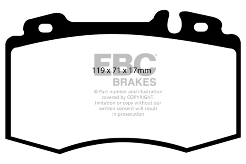 EBC Disc Brake Pad Set DP41363R Photo - Primary