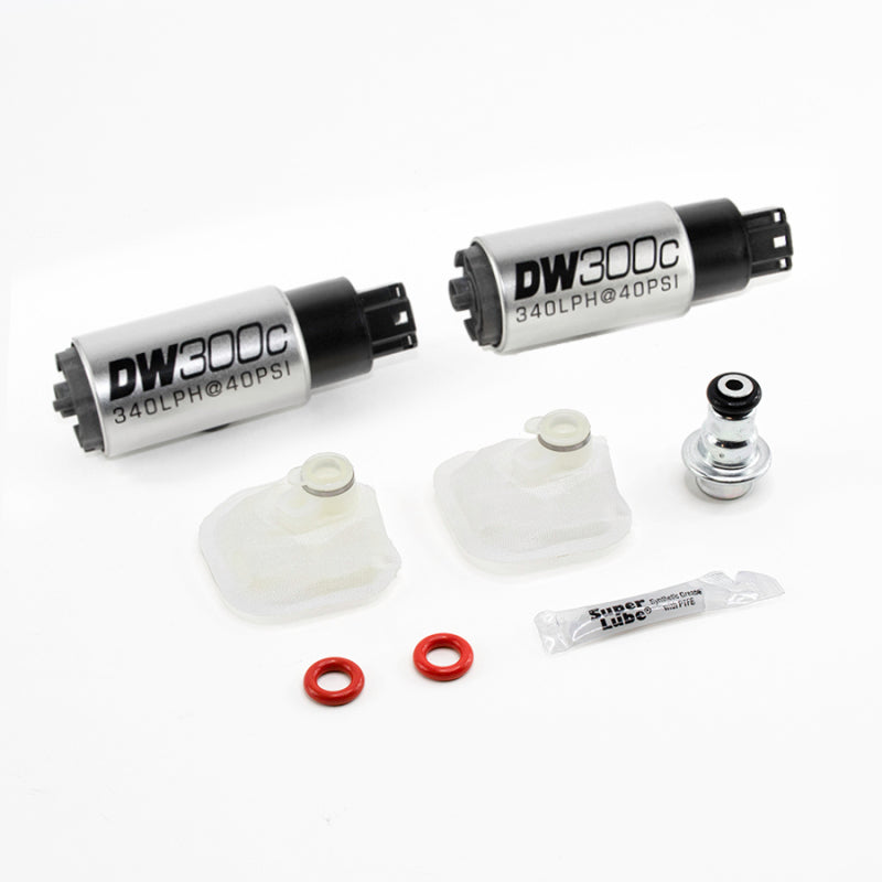 DeatschWerks 340lph compact in-tank fuel pump w/ 9-1039 install kit 9-309-1039 Photo - Primary