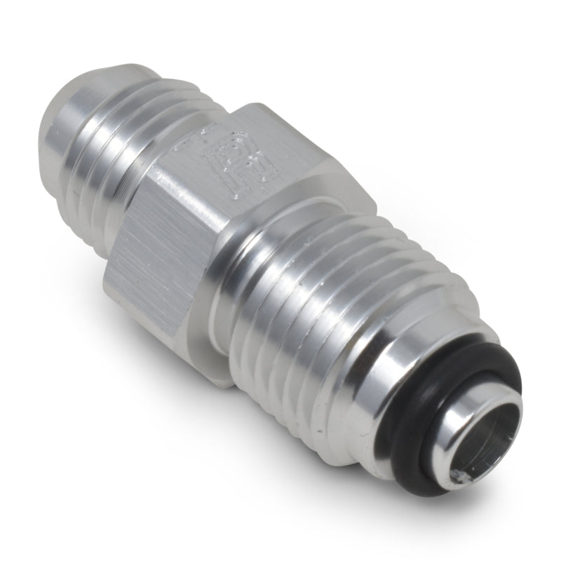 Russell Power Steering Adapter 9/16-18 O-Ring To 6 AN Male Clare Anodize 648020 Photo - out of package