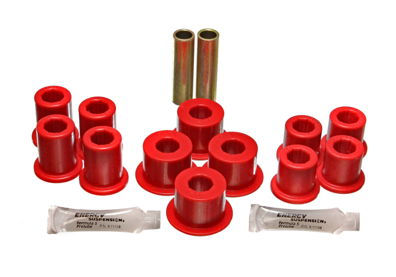 Energy Suspension Leaf Spring Bushing Set Red Toyota Pickup Base 1989-1994 8.2107R Photo - Primary