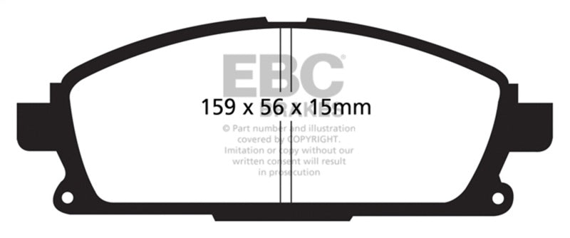 EBC Disc Brake Pad Set UD855 Photo - Primary
