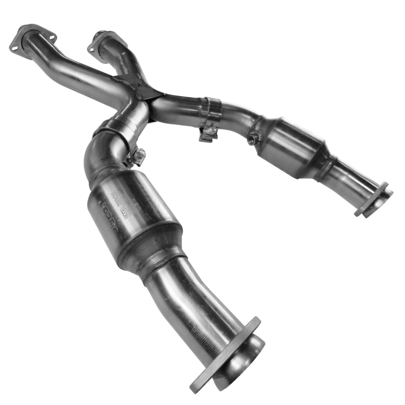 Kooks 96-98 Ford Mustang SVT Cobra 1-5/8 x 2-1/2 4V Header & Catted X-Pipe Kit 1122H021 1122H021 Photo - Unmounted