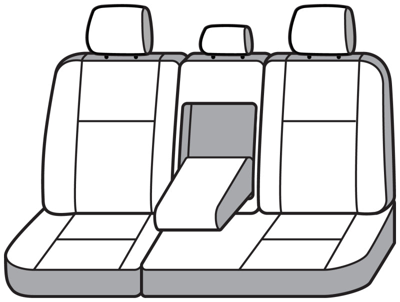Covercraft 07-13 Toyota Tundra Waterproof Polyester SeatSaver Custom Second Row Seat Covers - Grey SS8378WFGY SS8378WFGY Photo - out of package
