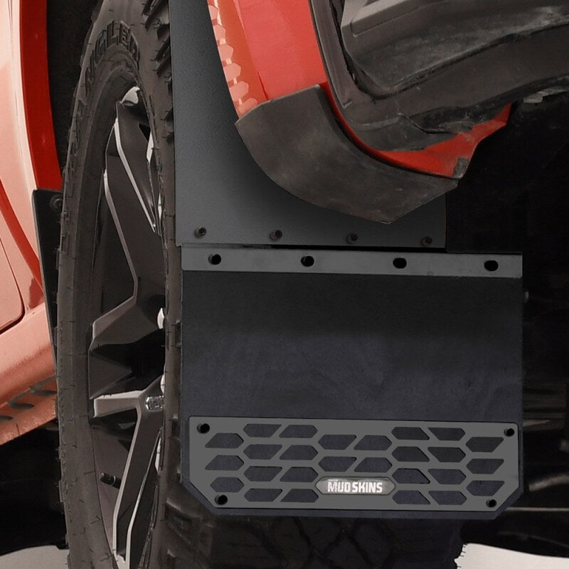 Putco PUT Mud Skins - Brushed SS Body Armor & Protection Mud Flaps main image