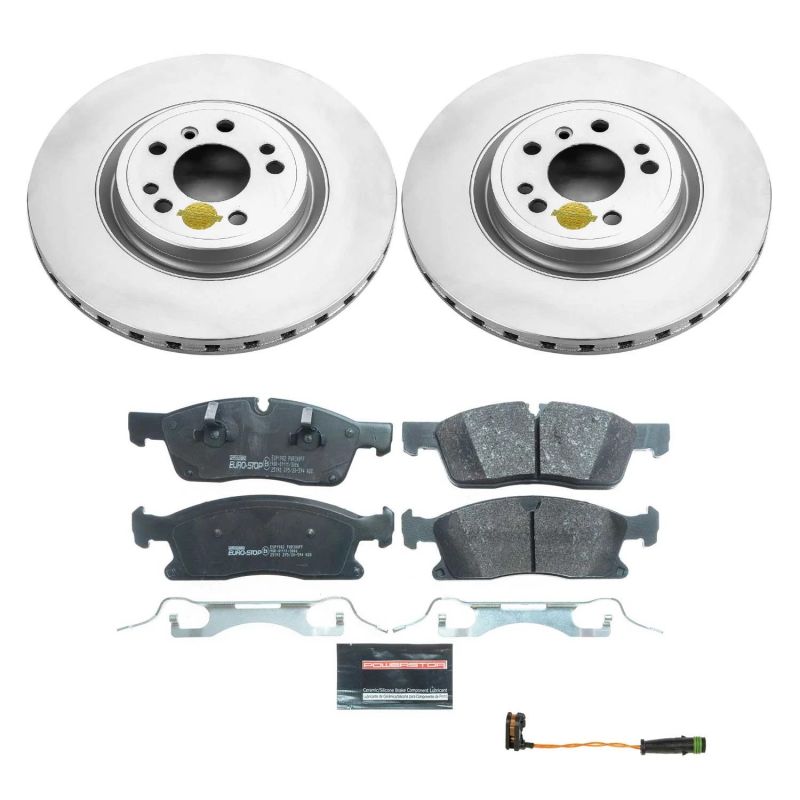 Power Stop 2016 Mercedes-Benz GLE300d Front Euro-Stop Brake Kit ESK6897 ESK6897 Photo - Primary