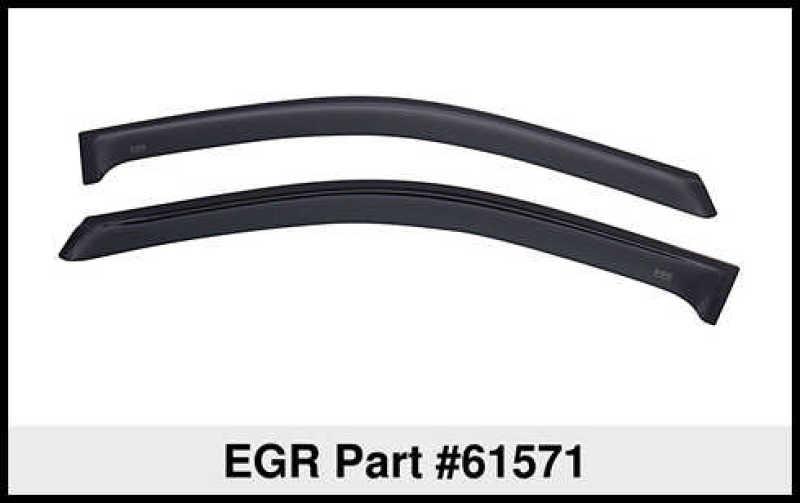 EGR 14+ Chev Silverado Reg Cab Tape-On Window Visors - Set of 2 61571 61571 Thumbnail