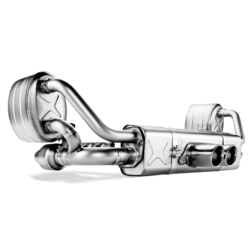 Akrapovic 06-09 Porsche 911 GT3/RS 3.6 Evolution Line w/ Header (Titanium) w/ Titanium Tips S-PO997GT3E S-PO997GT3E Photo - Primary