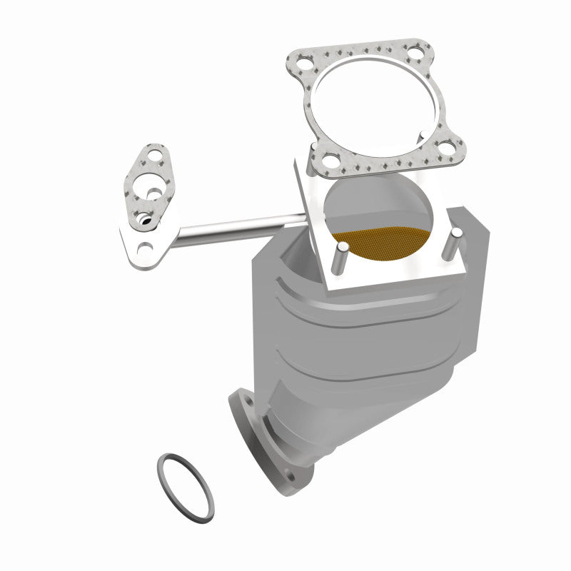 MagnaFlow Honda Civic Standard Grade Federal / EPA Compliant Direct-Fit Catalytic Converter 23649 360 Degree Image Set