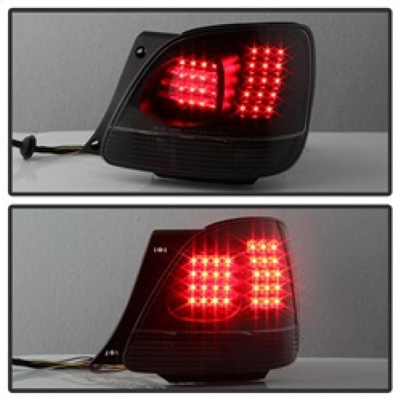 Spyder 98-05 Lexus GS300 /GS400 4pc LED Tail Lights - Black (ALT-YD-LGS98-LED-BK) 5084415 5084415 Photo - Unmounted